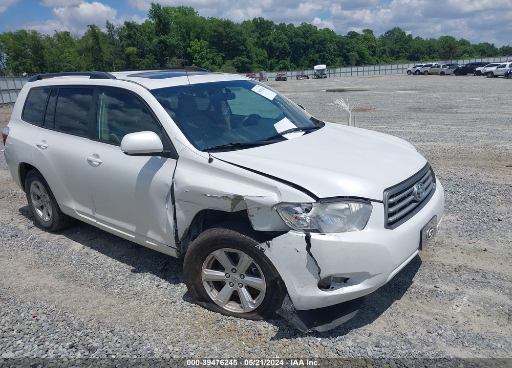 2010 TOYOTA HIGHLANDER BASE V6 VIN: 5TDZK3EH5AS017053