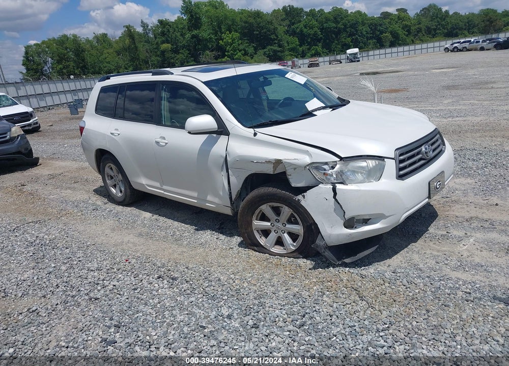 2010 TOYOTA HIGHLANDER BASE V6 VIN: 5TDZK3EH5AS017053