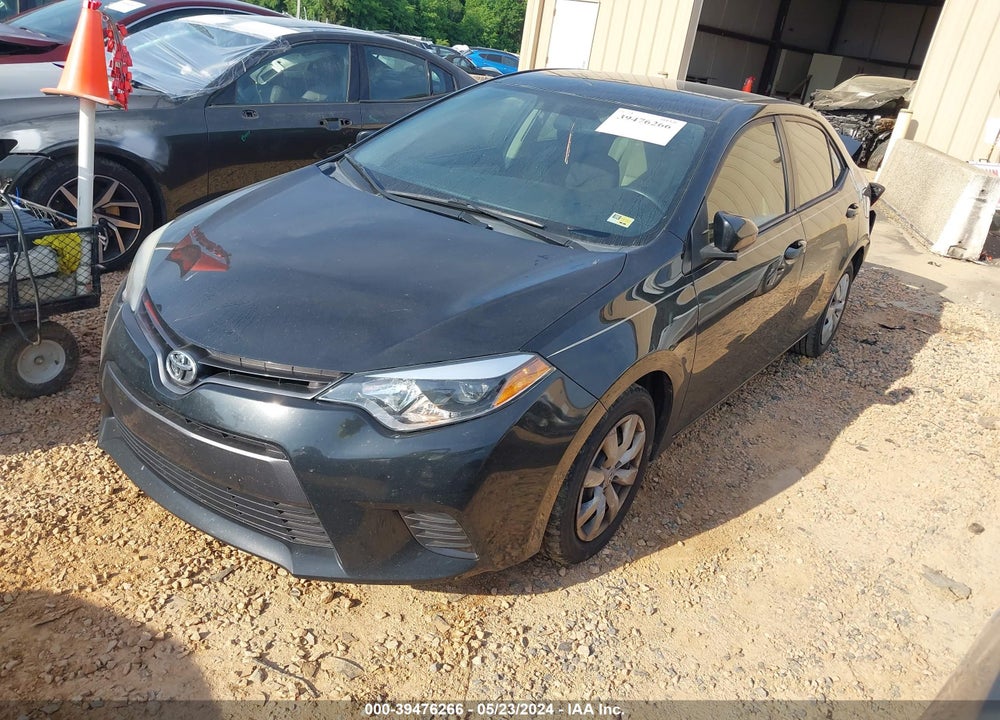 2016 TOYOTA COROLLA LE VIN: 2T1BURHE6GC538946