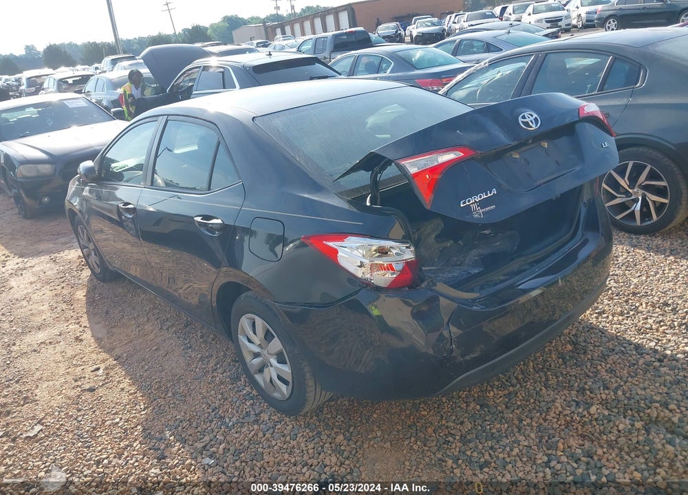 2016 TOYOTA COROLLA LE VIN: 2T1BURHE6GC538946