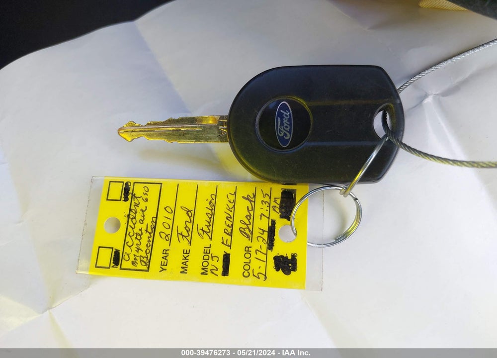 2010 FORD FUSION SE VIN: 3FAHP0HAXAR214724