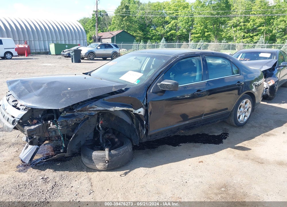 2010 FORD FUSION SE VIN: 3FAHP0HAXAR214724