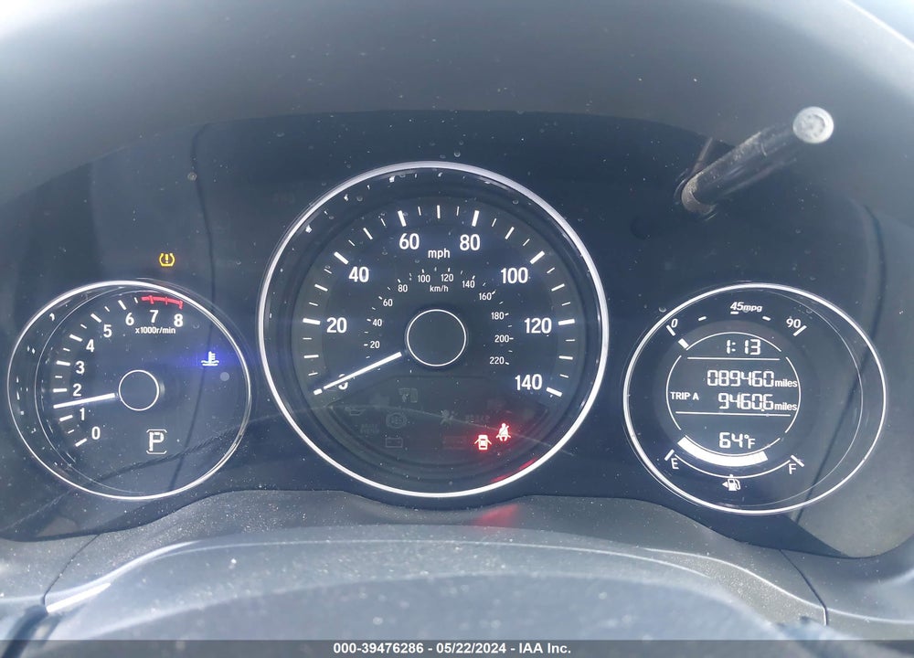 2022 HONDA HR-V VIN: 3CZRU5H37NM735208