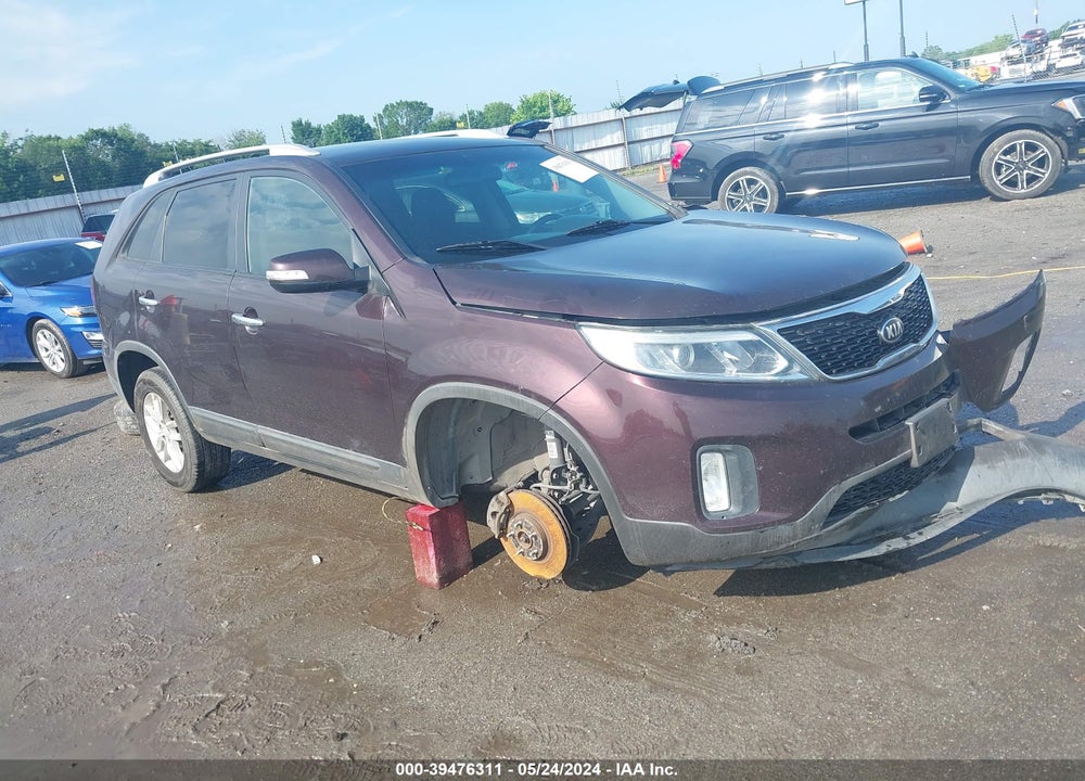 2014 KIA SORENTO LX VIN: 5XYKT3A62EG499454