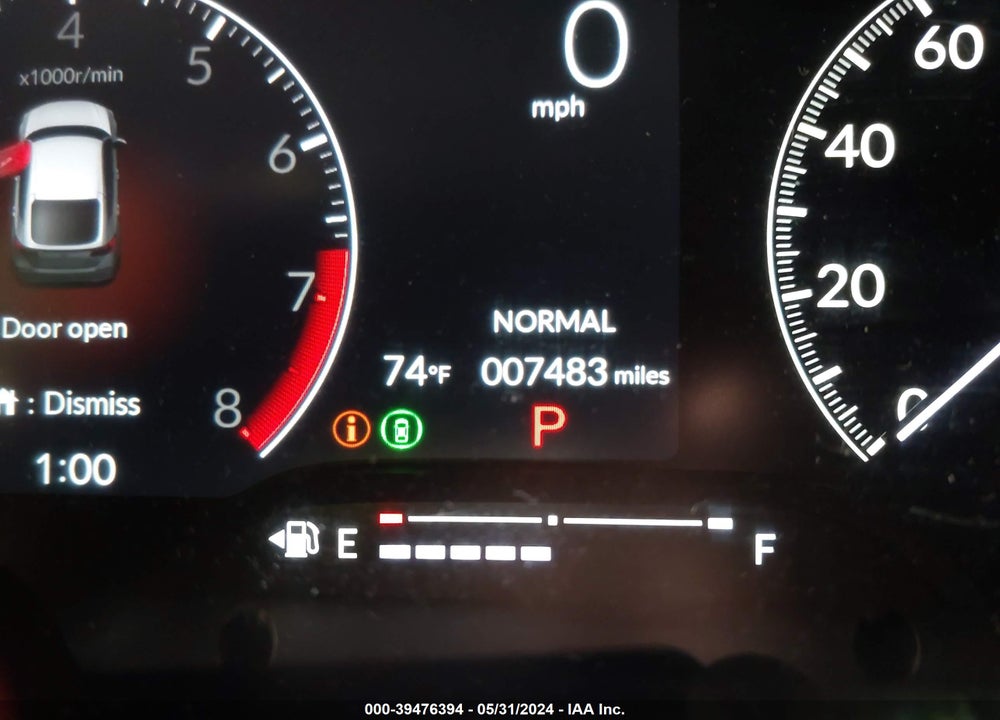 2024 HONDA CIVIC VIN: 19XFL2H83RE009299