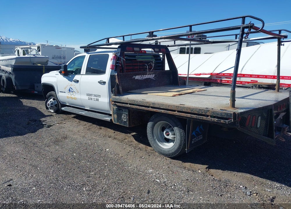 2018 GMC SIERRA 3500HD CHASSIS VIN: 1GD42VCY8JF269478