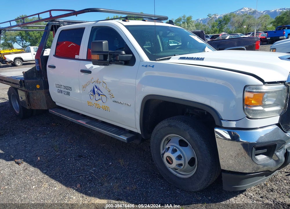 2018 GMC SIERRA 3500HD CHASSIS VIN: 1GD42VCY8JF269478
