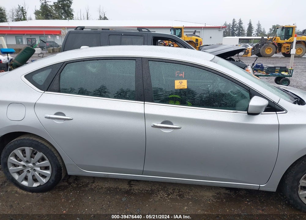 2015 NISSAN SENTRA FE+ S/S/SL/SR/SV VIN: 3N1AB7AP0FY262850