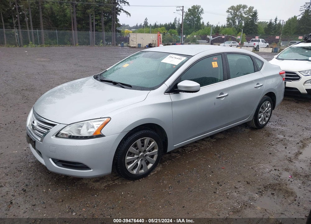 2015 NISSAN SENTRA FE+ S/S/SL/SR/SV VIN: 3N1AB7AP0FY262850
