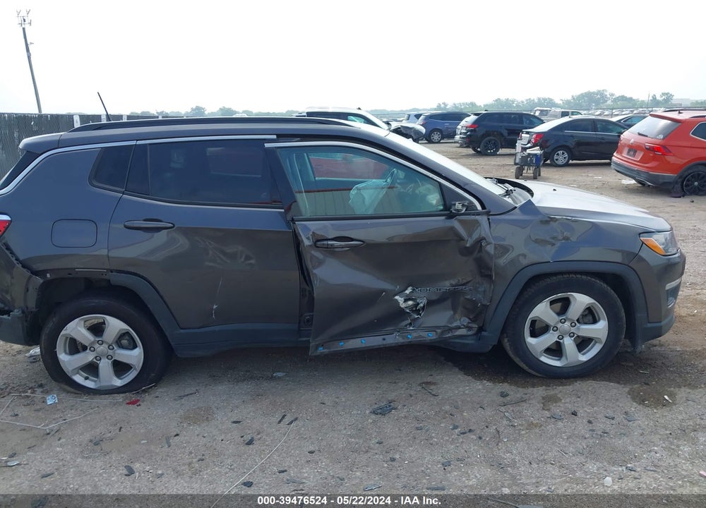 2021 JEEP COMPASS LATITUDE FWD VIN: 3C4NJCBBXMT542685