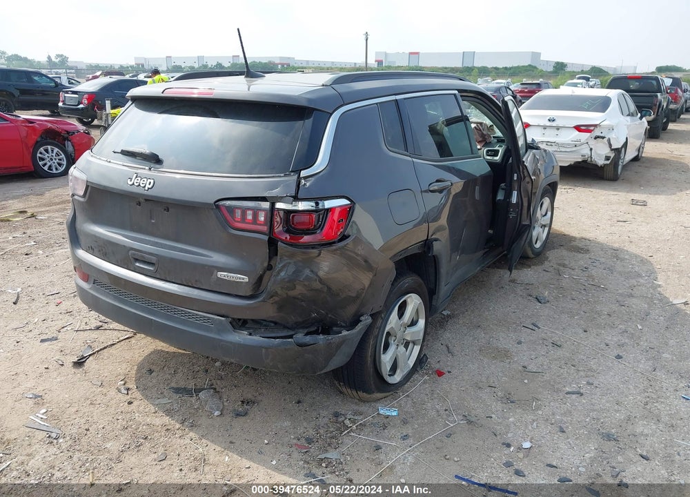 2021 JEEP COMPASS LATITUDE FWD VIN: 3C4NJCBBXMT542685