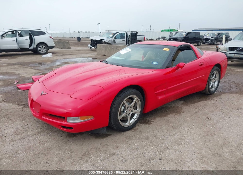 2000 CHEVROLET CORVETTE VIN: 1G1YY22G5Y5115587