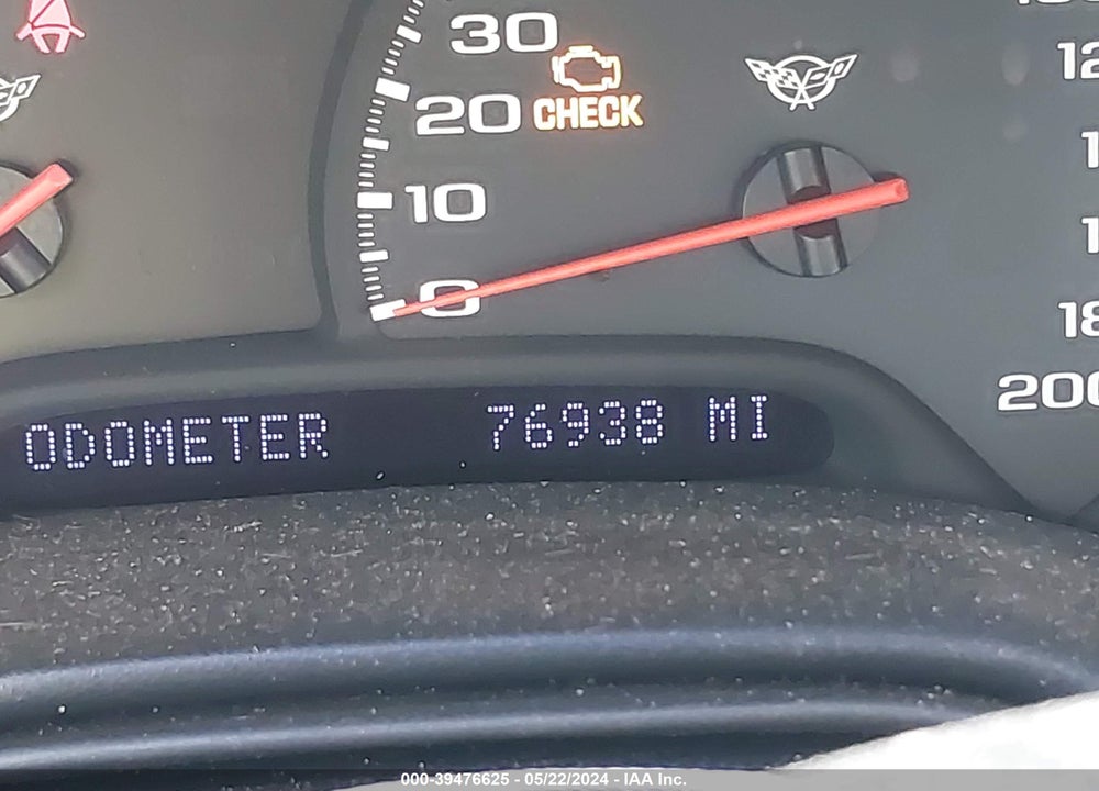 2000 CHEVROLET CORVETTE VIN: 1G1YY22G5Y5115587