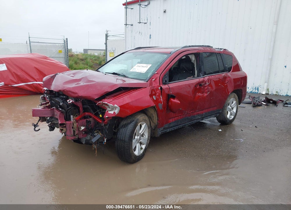 2014 JEEP COMPASS LATITUDE VIN: 1C4NJDEB0ED500941