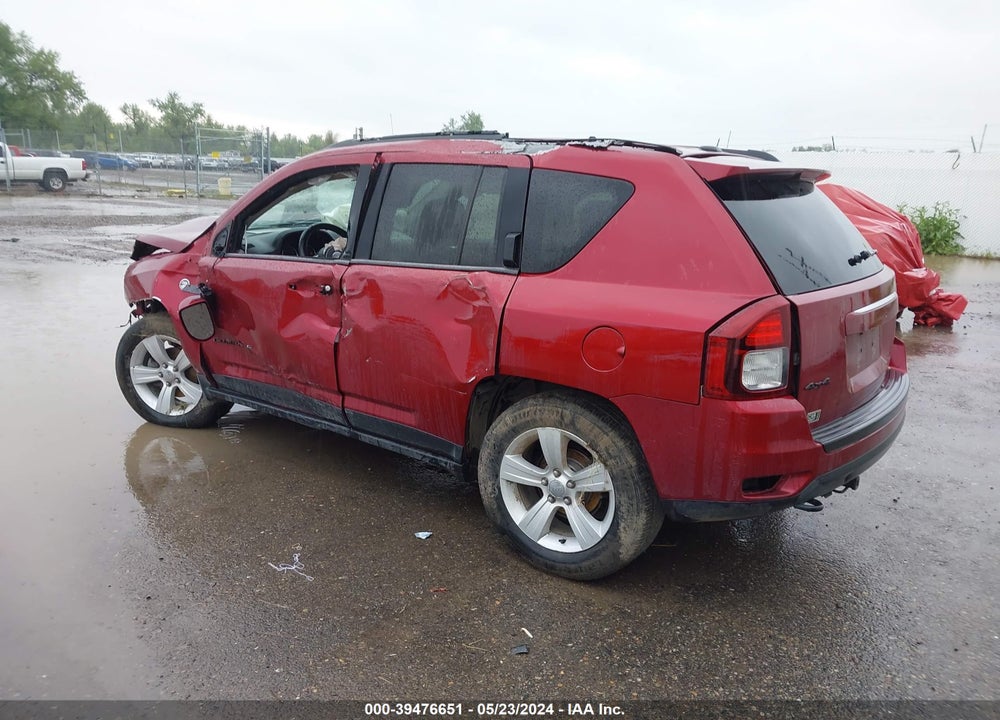 2014 JEEP COMPASS LATITUDE VIN: 1C4NJDEB0ED500941