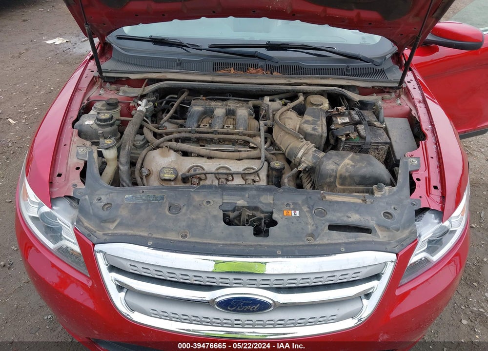 2010 FORD TAURUS SEL VIN: 1FAHP2EWXAG126226
