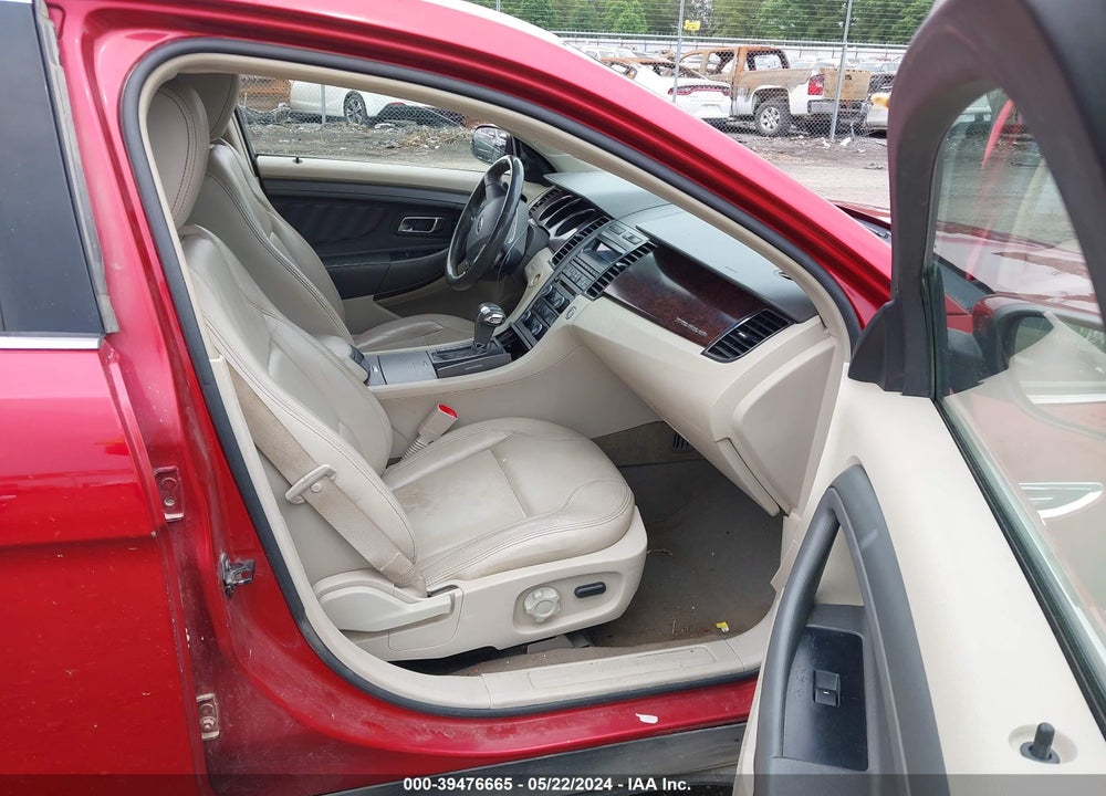 2010 FORD TAURUS SEL VIN: 1FAHP2EWXAG126226