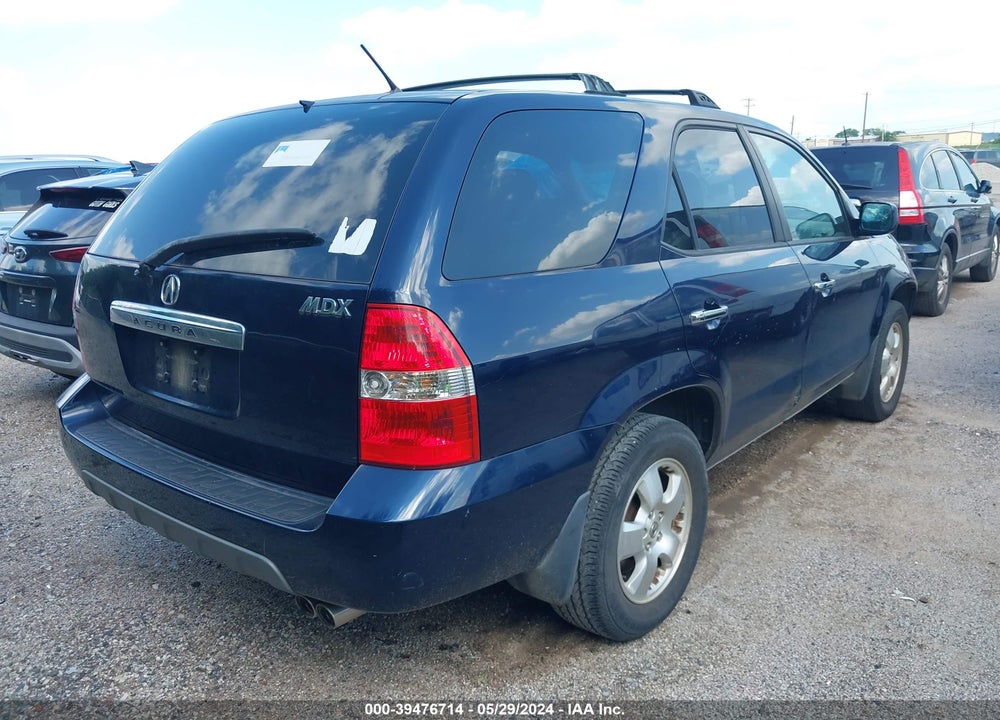 2003 ACURA MDX VIN: 2HNYD18273H511461