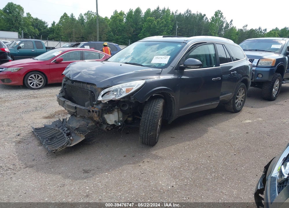 2014 BUICK ENCLAVE LEATHER VIN: 5GAKRBKD8EJ121727