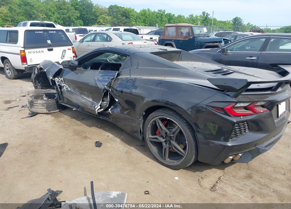 2022 CHEVROLET CORVETTE STINGRAY VIN: 1G1YC3D47N5110474