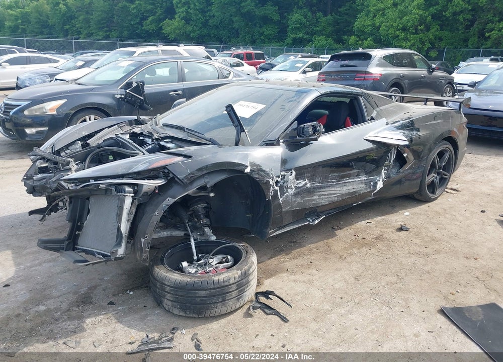 2022 CHEVROLET CORVETTE STINGRAY VIN: 1G1YC3D47N5110474