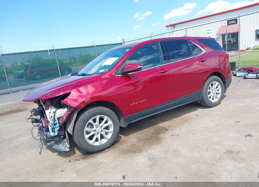 2019 CHEVROLET EQUINOX LT VIN: 2GNAXUEV6K6270850