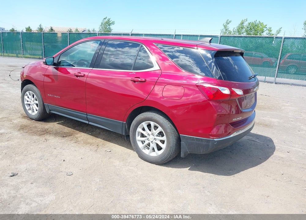 2019 CHEVROLET EQUINOX LT VIN: 2GNAXUEV6K6270850