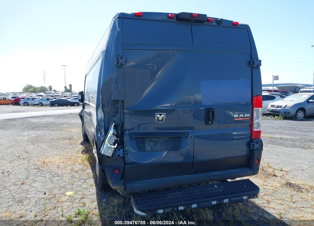 2021 RAM PROMASTER 3500 CARGO VAN HIGH ROOF 159 WB EXT VIN: 3C6MRVJG5ME562657