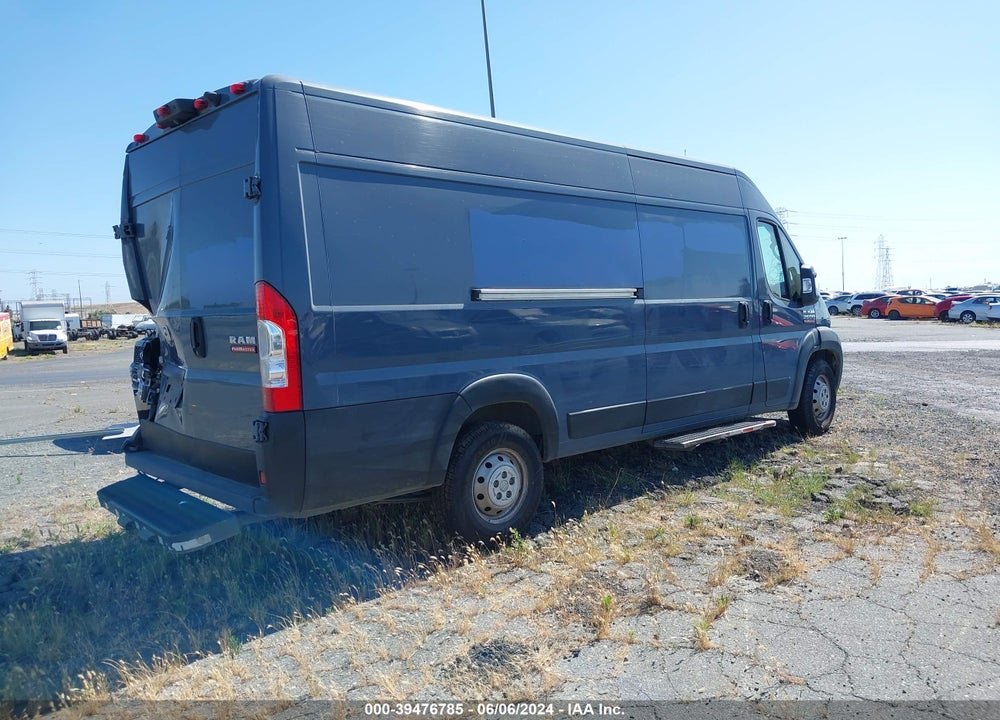 2021 RAM PROMASTER 3500 CARGO VAN HIGH ROOF 159 WB EXT VIN: 3C6MRVJG5ME562657
