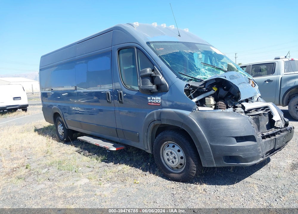 2021 RAM PROMASTER 3500 CARGO VAN HIGH ROOF 159 WB EXT VIN: 3C6MRVJG5ME562657