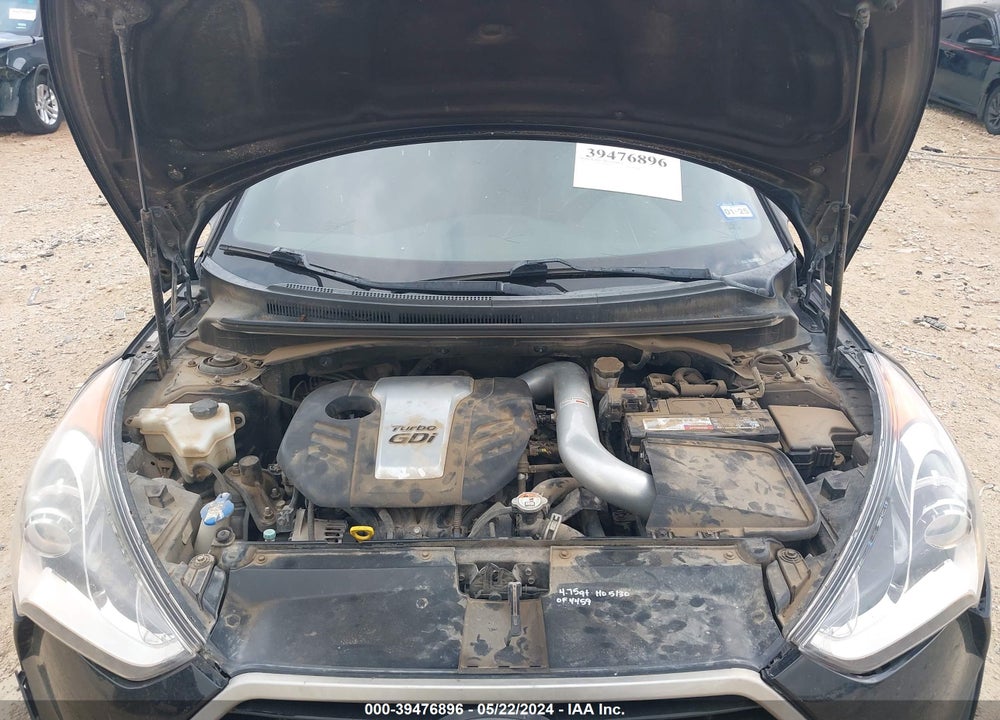 2016 HYUNDAI VELOSTER TURBO VIN: KMHTC6AE6GU279325