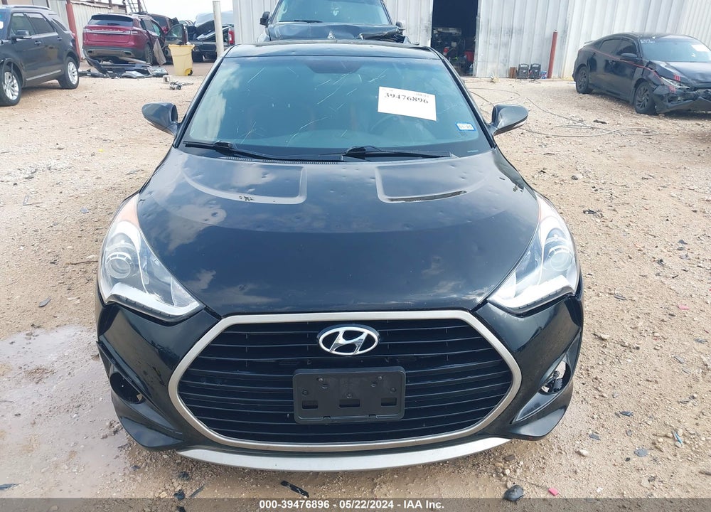 2016 HYUNDAI VELOSTER TURBO VIN: KMHTC6AE6GU279325