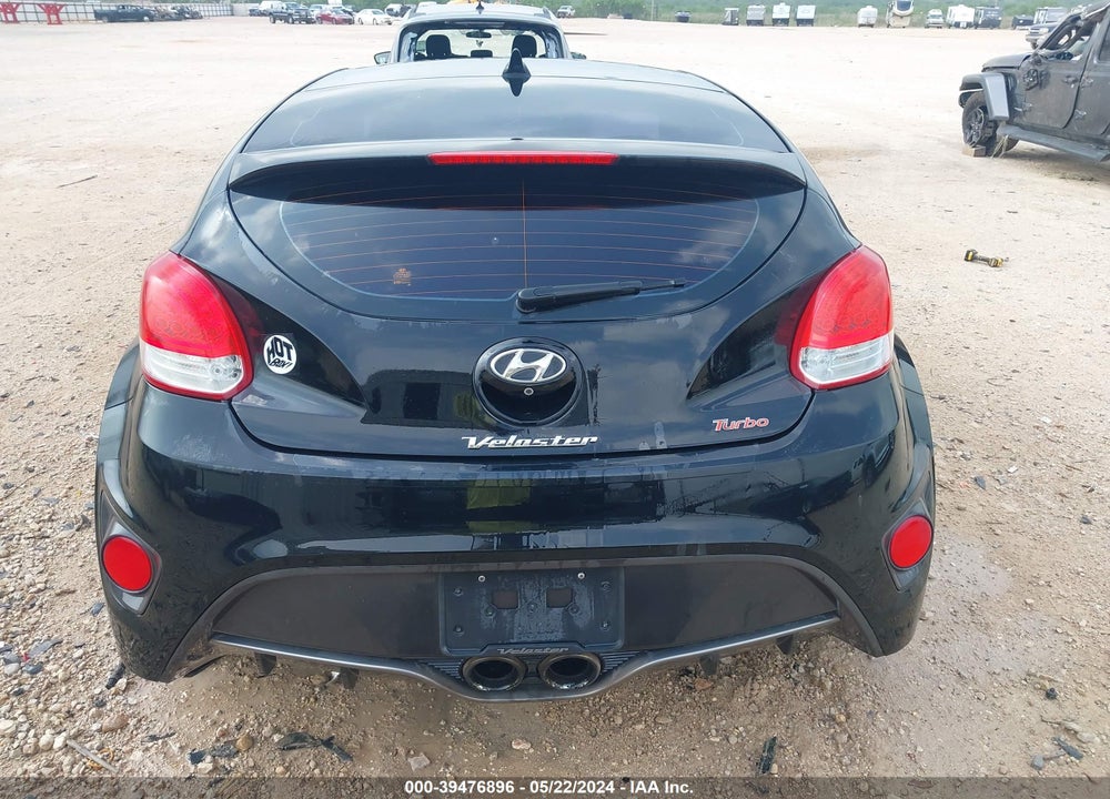2016 HYUNDAI VELOSTER TURBO VIN: KMHTC6AE6GU279325