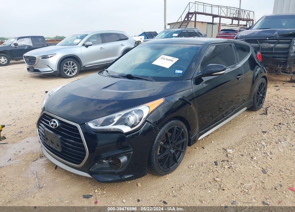 2016 HYUNDAI VELOSTER TURBO VIN: KMHTC6AE6GU279325