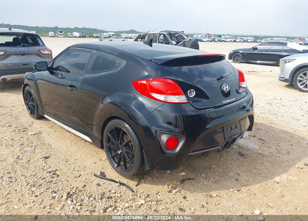 2016 HYUNDAI VELOSTER TURBO VIN: KMHTC6AE6GU279325