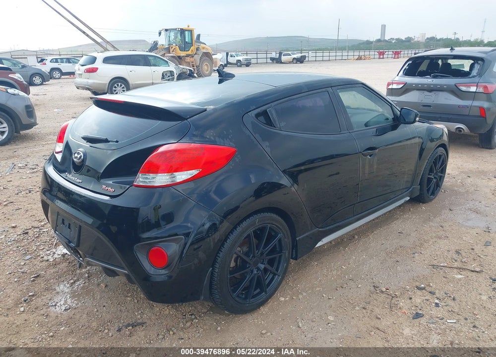 2016 HYUNDAI VELOSTER TURBO VIN: KMHTC6AE6GU279325