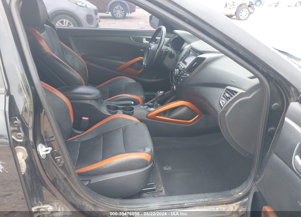 2016 HYUNDAI VELOSTER TURBO VIN: KMHTC6AE6GU279325