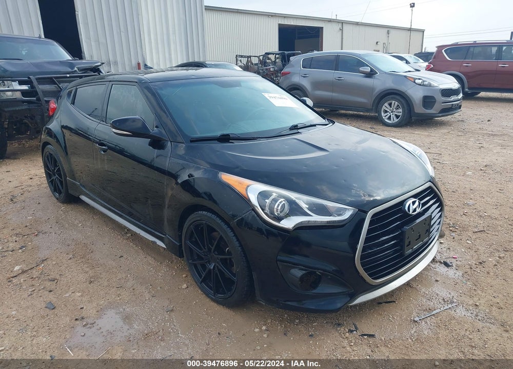2016 HYUNDAI VELOSTER TURBO VIN: KMHTC6AE6GU279325