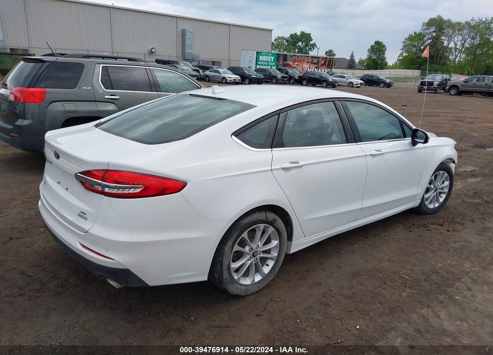 2020 FORD FUSION SE VIN: 3FA6P0HD9LR147361