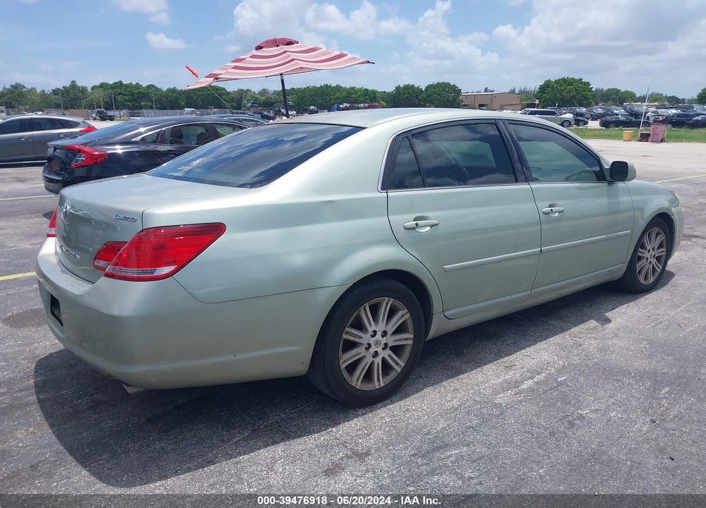 2006 TOYOTA AVALON LIMITED VIN: 4T1BK36B76U164081