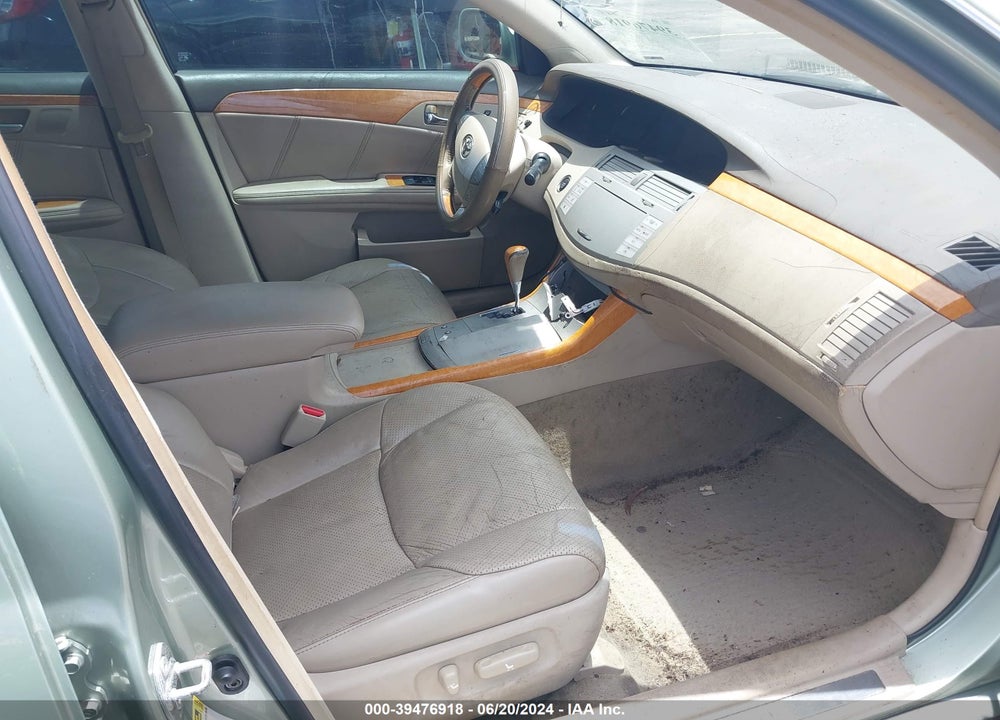 2006 TOYOTA AVALON LIMITED VIN: 4T1BK36B76U164081