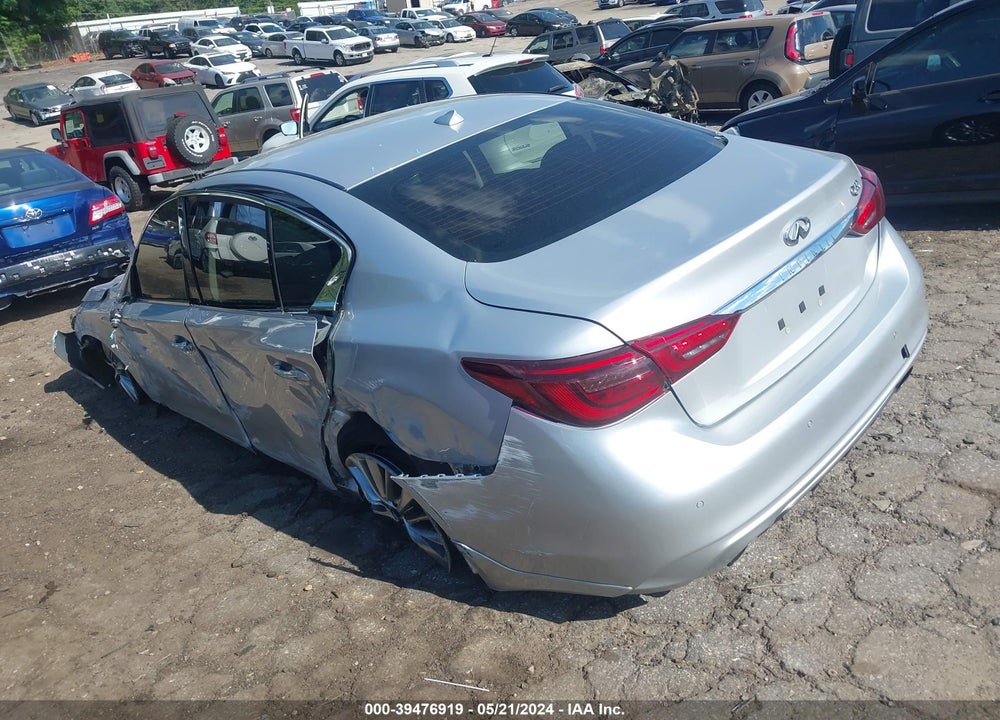 2018 INFINITI Q50 3.0T LUXE VIN: JN1EV7AP7JM355806