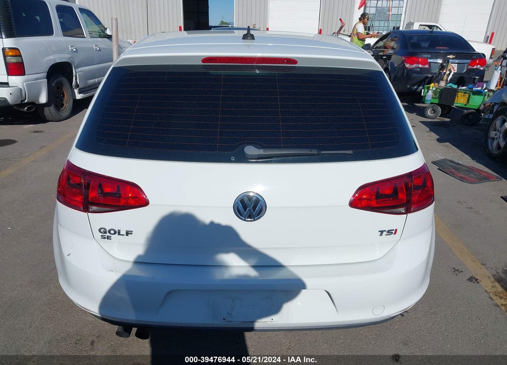 2017 VOLKSWAGEN GOLF TSI S 4-DOOR/TSI SE 4-DOOR/TSI SEL 4-DOOR/TSI WOLFSBURG EDITION 4-DOOR VIN: 3VW217AU8HM033205