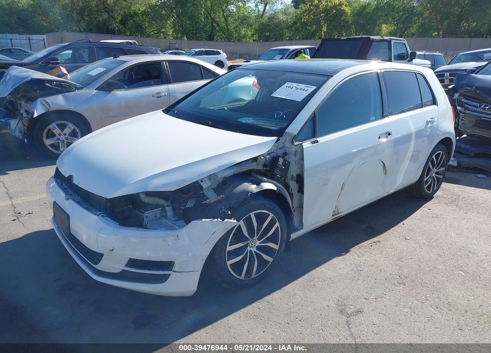 2017 VOLKSWAGEN GOLF TSI S 4-DOOR/TSI SE 4-DOOR/TSI SEL 4-DOOR/TSI WOLFSBURG EDITION 4-DOOR VIN: 3VW217AU8HM033205