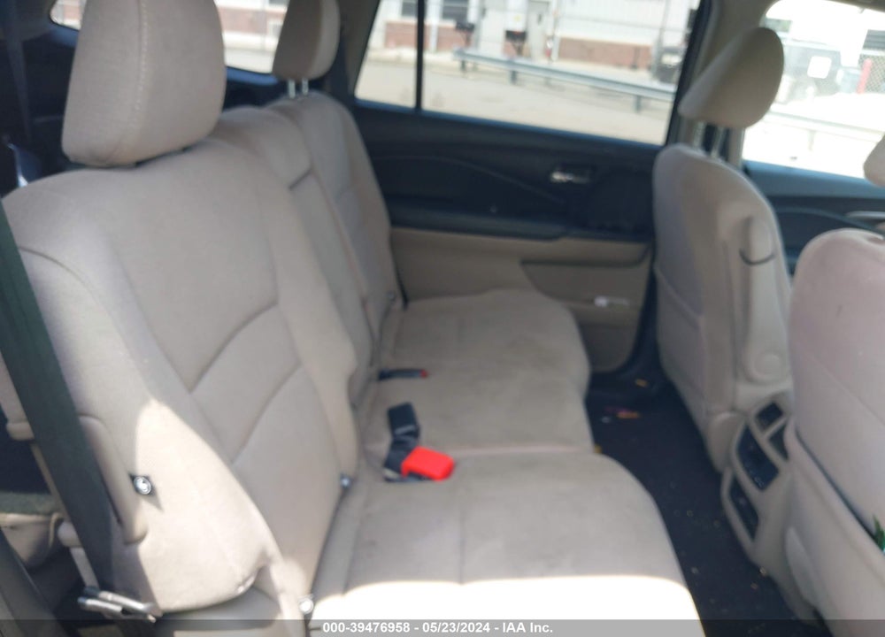 2017 HONDA PILOT EX VIN: 5FNYF5H3XHB025823