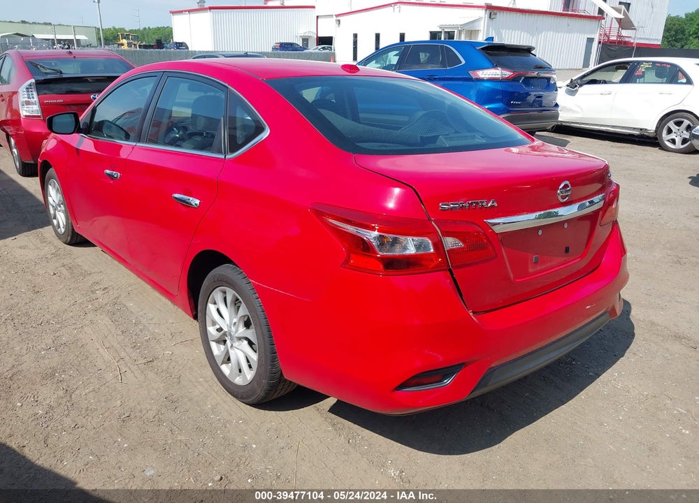2018 NISSAN SENTRA SV VIN: 3N1AB7AP8JL648891