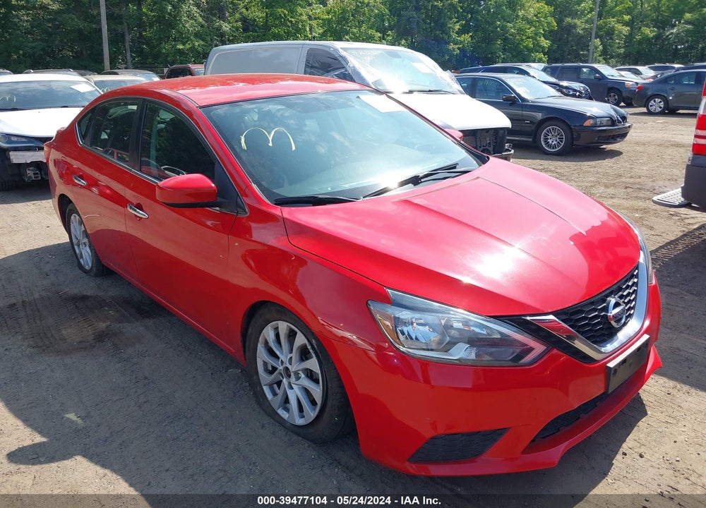 2018 NISSAN SENTRA SV VIN: 3N1AB7AP8JL648891