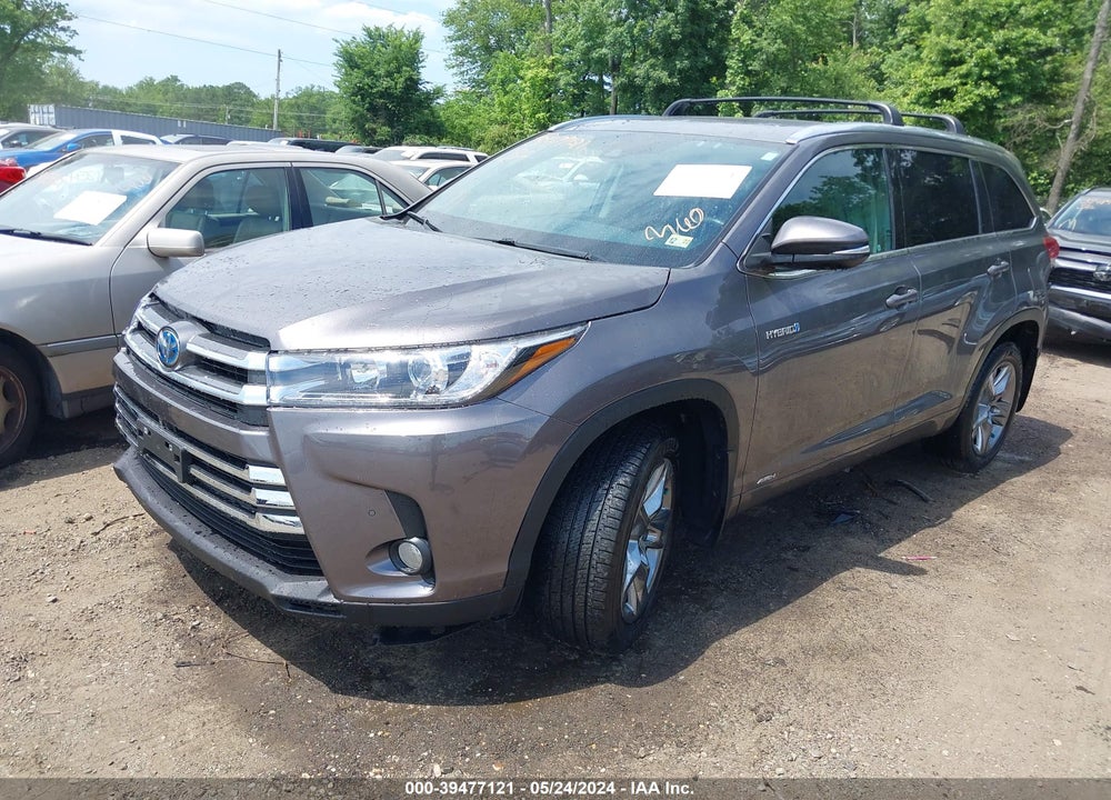 2018 TOYOTA HIGHLANDER HYBRID LIMITED PLATINUM VIN: 5TDDGRFH3JS052042