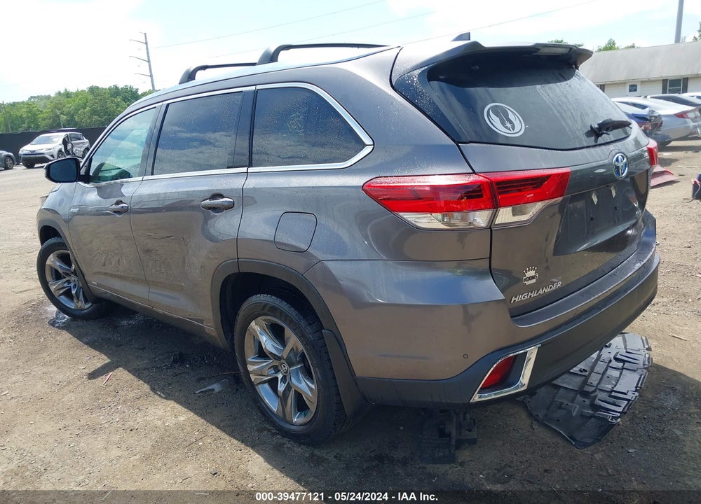 2018 TOYOTA HIGHLANDER HYBRID LIMITED PLATINUM VIN: 5TDDGRFH3JS052042