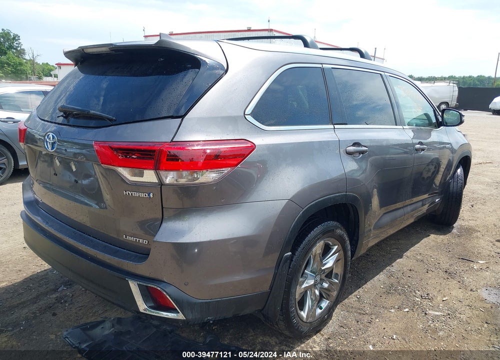 2018 TOYOTA HIGHLANDER HYBRID LIMITED PLATINUM VIN: 5TDDGRFH3JS052042